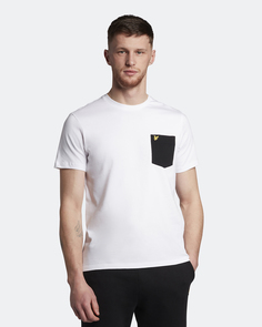 Футболка с контрастным карманом Lyle & Scott