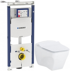 Комплект подвесной унитаз Creavit Bull BL320-11CB00E-0000 + KC0603.01.0000E + система инсталляции Geberit 111.362.00.5