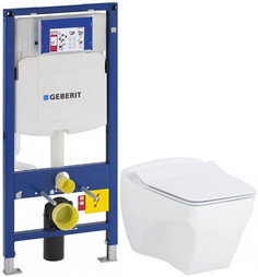 Комплект подвесной унитаз Creavit Bull BL320-11CB00E-0000 + KC0603.01.0000E + система инсталляции Geberit 111.300.00.5