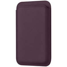 Картхолдер VLP MagSafe Wallet для Apple iPhone с MagSafe, марсала