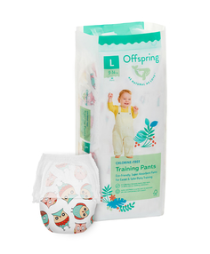 Offspring трусики-подгузники, L 9-14 кг. 36 шт. расцветка Совы