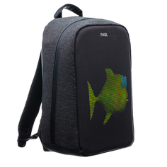 Pixel Bag Рюкзак с LED-дисплеем PIXEL MAX - GRAFIT (серый)