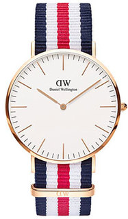 fashion наручные мужские часы Daniel Wellington DW00100002. Коллекция CANTERBURY
