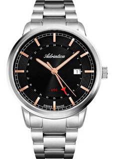 Швейцарские наручные мужские часы Adriatica 8307.51R6Q. Коллекция Premiere