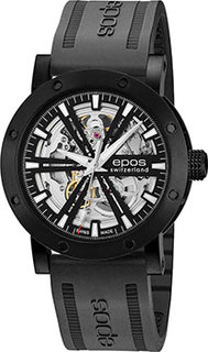 Швейцарские наручные мужские часы Epos 3422.135.25.15.55. Коллекция Sportive