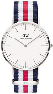 fashion наручные мужские часы Daniel Wellington DW00100016. Коллекция CANTERBURY