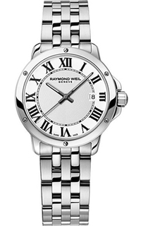 Швейцарские наручные женские часы Raymond weil 5391-ST-00300. Коллекция Tango