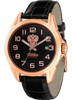 Российские наручные мужские часы Slava 1613840-300-8215. Коллекция Премьер Слава