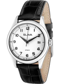 Российские наручные мужские часы Slava 1493269-300-8215. Коллекция Премьер Слава