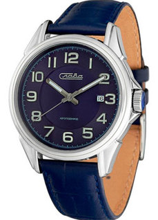 Российские наручные мужские часы Slava 1869085-300-8215. Коллекция Премьер Слава