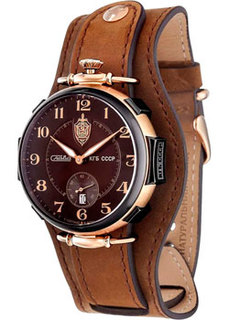 Российские наручные мужские часы Slava 9626430-300-2555. Коллекция КГБ Слава