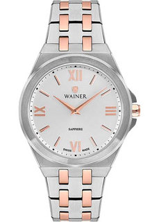 Швейцарские наручные мужские часы Wainer WA.11599C. Коллекция Bach