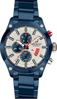 Швейцарские наручные мужские часы Swiss military hanowa SMWGI2101490. Коллекция Blackbird