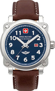 Швейцарские наручные мужские часы Swiss military hanowa SMWGB2101301. Коллекция Aerograph Night Vision