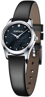 fashion наручные женские часы Sokolov 155.30.00.000.04.01.2. Коллекция Flirt