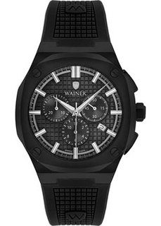 Швейцарские наручные мужские часы Wainer WA.10200B. Коллекция Wall Street