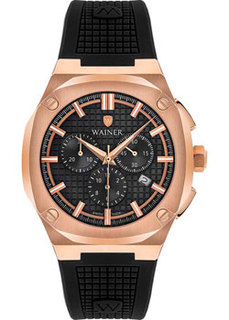 Швейцарские наручные мужские часы Wainer WA.10200D. Коллекция Wall Street