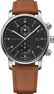 Швейцарские наручные мужские часы Wenger 01.1743.121. Коллекция Urban Classic Chrono