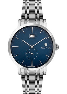Швейцарские наручные мужские часы Wainer WA.01881D. Коллекция Classic
