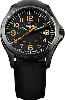 Швейцарские наручные мужские часы Traser TR.107877. Коллекция Officer Pro