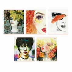 Тетрадь Listoff Fashion Style, 96 листов, в клетку, А5, в ассортименте