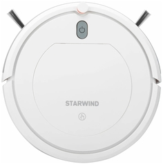 Робот-пылесос Starwind SRV3730 18Вт, сухая и влажная уборка, белый