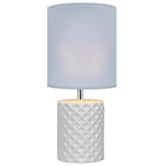Настольные лампы декоративные лампа настольная RITTER Squama E14 40Вт белый голубой