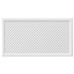 Экраны экран для радиатора Классик Готика 60x60см белый Stella