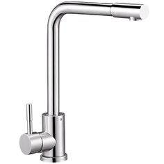 Смеситель для кухни, Solone, с картриджем, нержавеющая сталь, EZA4-B090