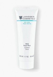 Скраб для лица Janssen Cosmetics Мягкий, с гранулами жожоба Mild Face Rub, 50 мл