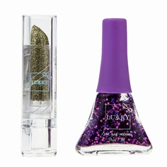 Лак и помада меняющая цвет в наборе Lukky