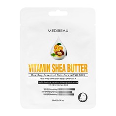 Маска для лица с витаминами и маслом ши (питательная, anti-age) Medibeau