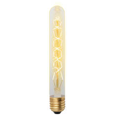 Лампочка Лампа накаливания Uniel E27 60W золотистая IL-V-L28A-60/GOLDEN/E27 CW01 UL-00000484