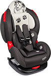 Автокресло Siger Кокон ISOFIX, гр. I/II, 9-25 кг, 1-7 лет, серо-бежевый, лев ,KRES3596