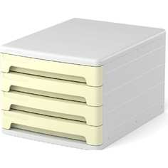 Четырехсекционный пластиковый файл-кабинет ErichKrause