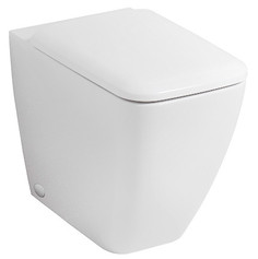 Приставной безободковый унитаз Geberit iCon Square 211910000