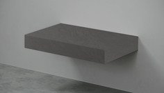 Столешница графит 80 см без отверстий Velvex Unique Unit st.UNI.80-627