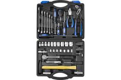 Набор инструмента Сибин 27765-H56 универсальный, 56 предметов (1/2&quot; + 1/4&quot;)