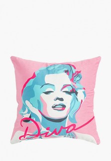 Подушка декоративная Унисон Подушка 40x40 Pop art Marilyn