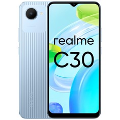 Смартфон Realme C30 64 ГБ голубой
