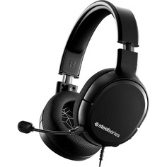 Компьютерная гарнитура SteelSeries Arctis 1P, чёрный (61425)