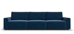 Диван Оскар MAX велюр Monolit синий