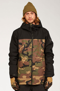 Мужская Сноубордическая Куртка Billabong All Day Woodland Camo