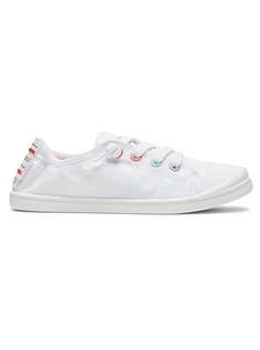 Детские Кеды кроссовки Roxy Bayshore White/Multi Monogram