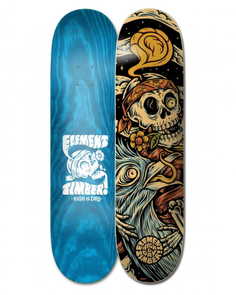 Дека Для Скейтборда Element Timber High Dry Skull 8.25"