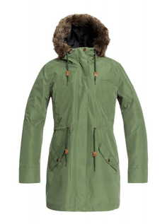 Женская Куртка Roxy Amy 3In1 Bronze Green