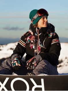 Женская Сноубордическая Куртка Roxy Pop Snow Meridian