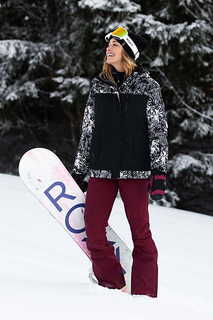 Женские Сноубордические Штаны Roxy Creek Oxblood Red