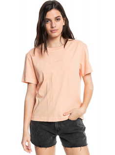 Футболка Из Органического Хлопка Quiksilver Womens Peach