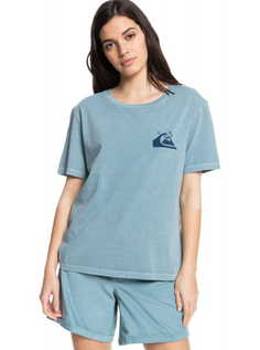 Футболка Quiksilver Из Органического Хлопка Standard Citadel Blue